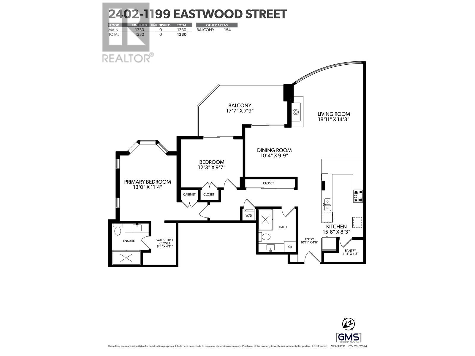 2402 1199 Eastwood Street, Coquitlam, British Columbia  V3B 7W7 - Photo 26 - R2856543