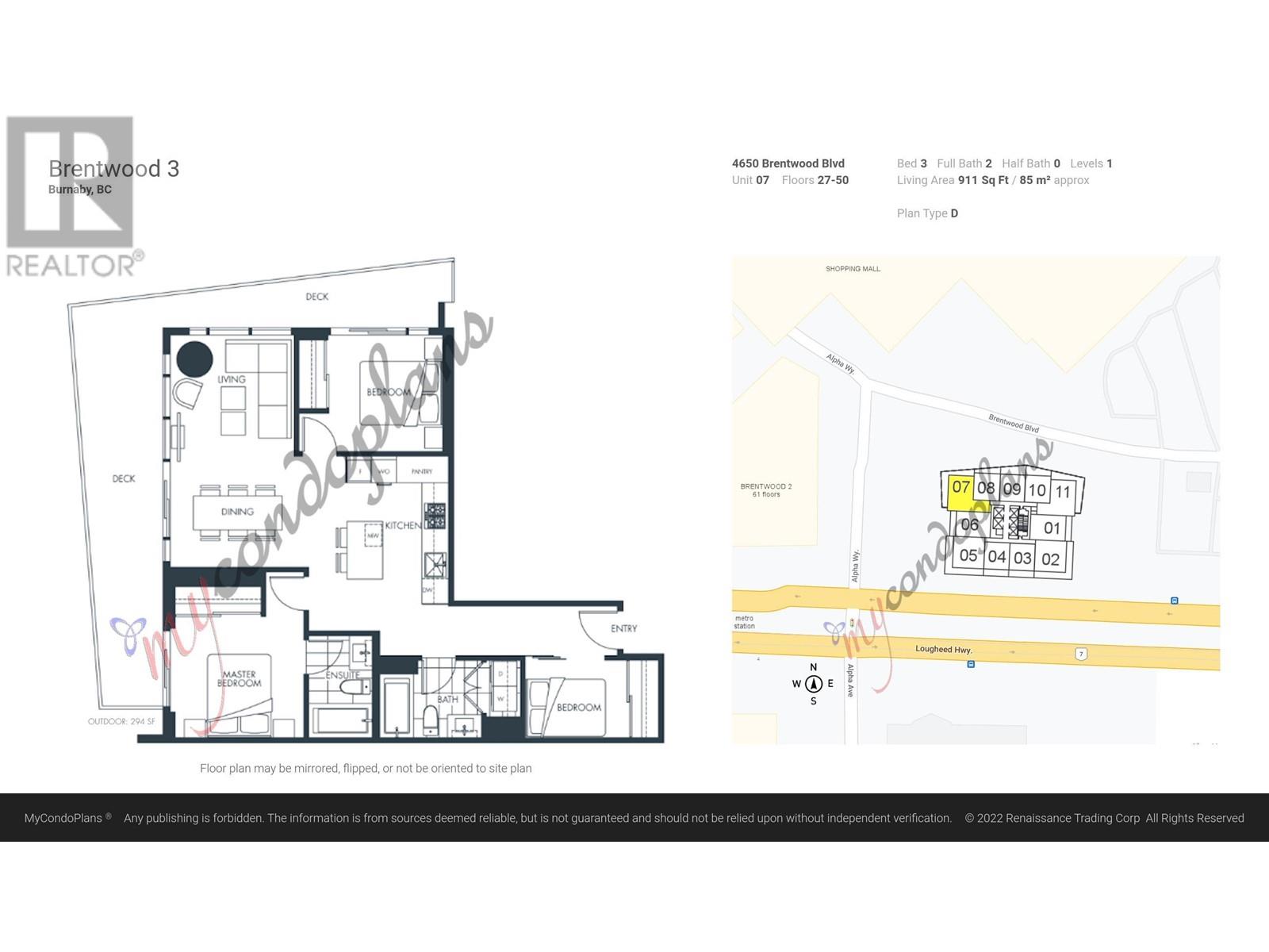3807 4650 Brentwood Boulevard, Burnaby, British Columbia  V5C 0M3 - Photo 24 - R2856886