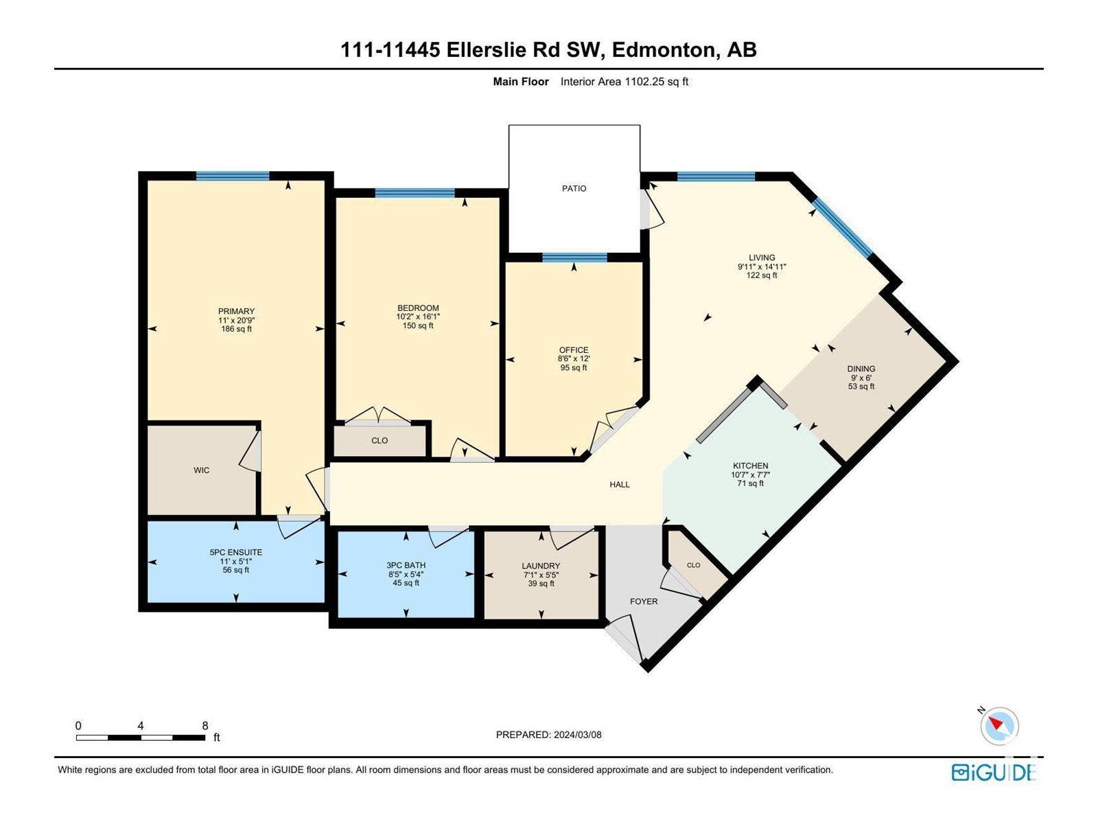 #111 11445 Ellerslie Rd Sw, Edmonton, Alberta  T6W 1T1 - Photo 28 - E4376141