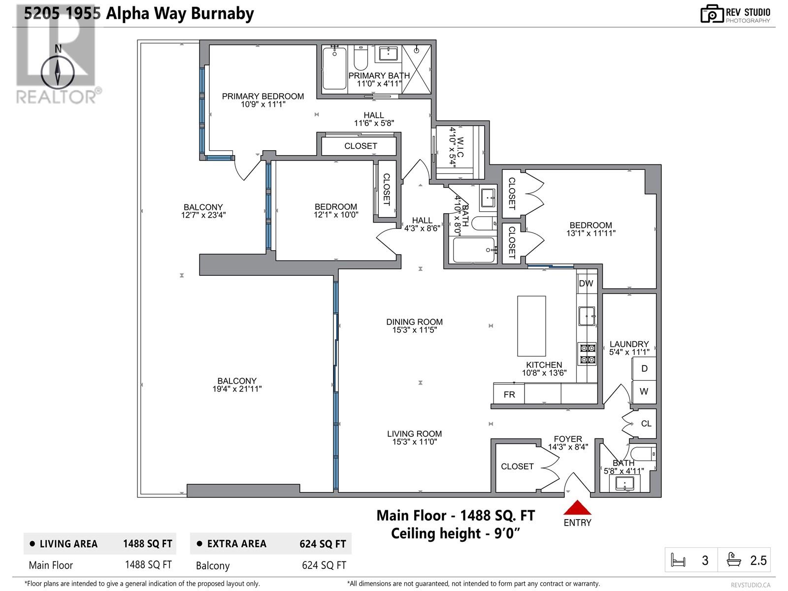 5205 1955 Alpha Way, Burnaby, British Columbia  V5C 0K6 - Photo 32 - R2857719