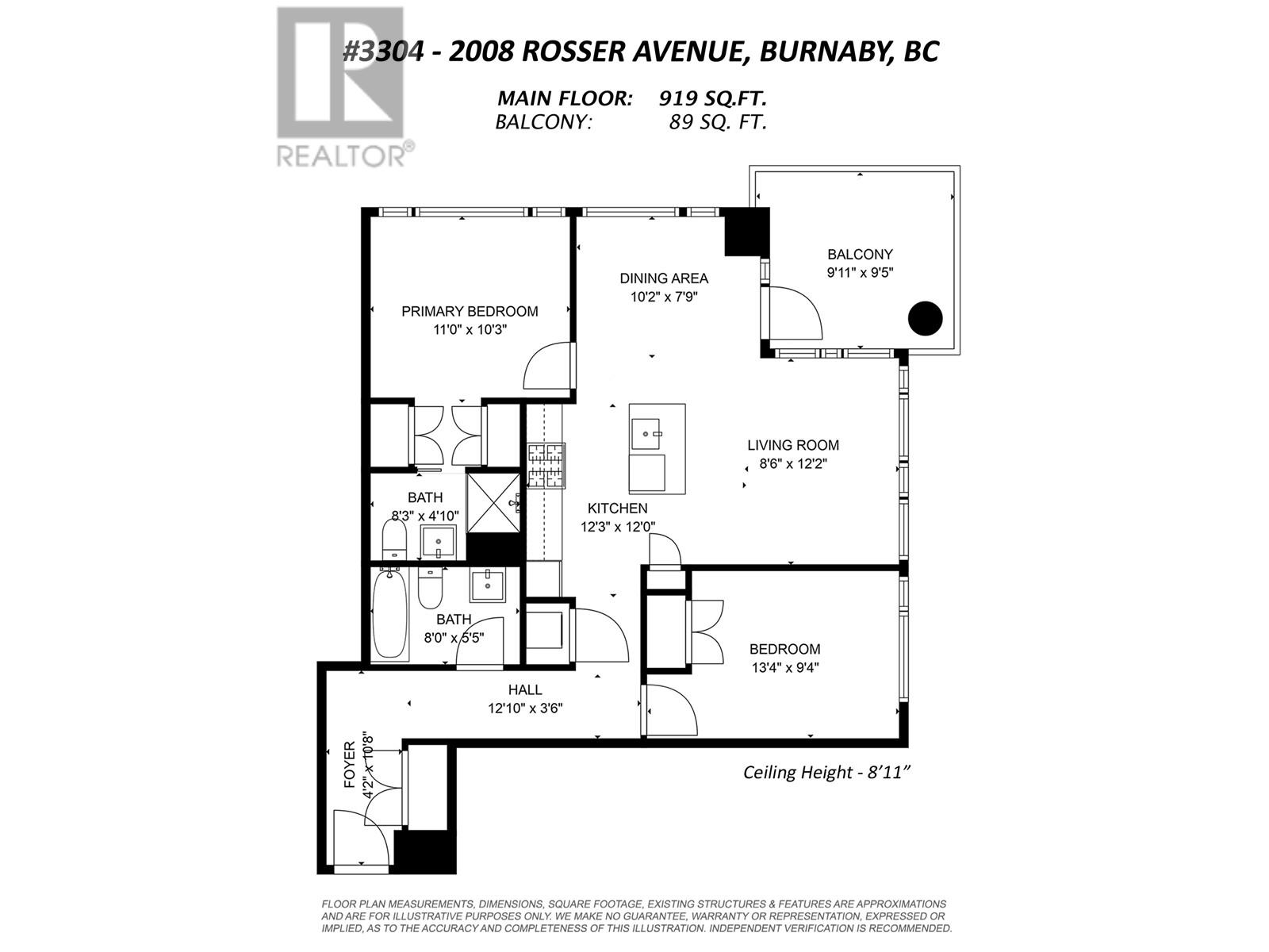 3304 2008 Rosser Avenue, Burnaby, British Columbia  V5C 0H8 - Photo 40 - R2857998