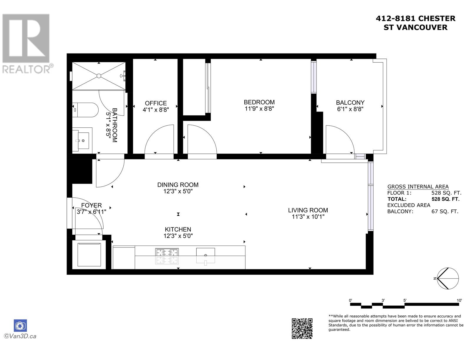 412 8181 Chester Street, Vancouver, British Columbia  V5X 0J9 - Photo 4 - R2858131