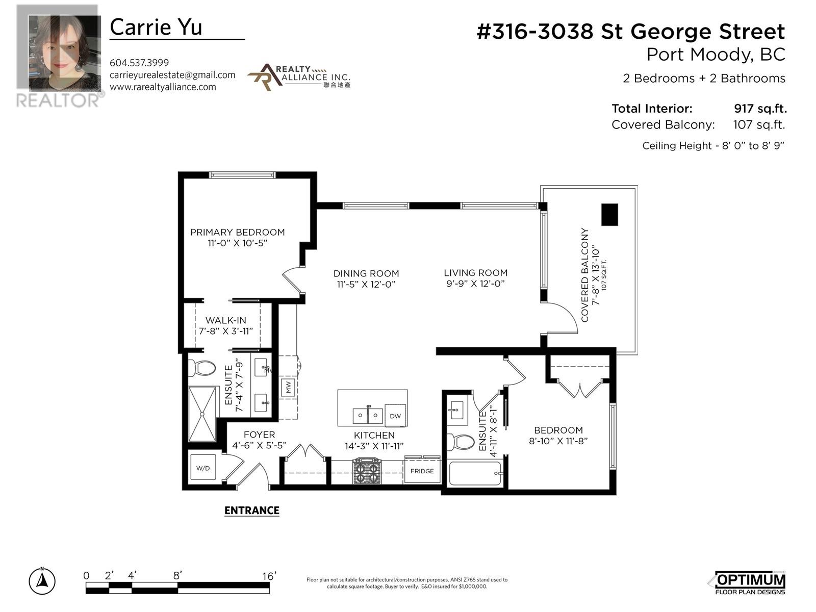 316 3038 St George Street, Port Moody, British Columbia  V3H 0L3 - Photo 3 - R2859336