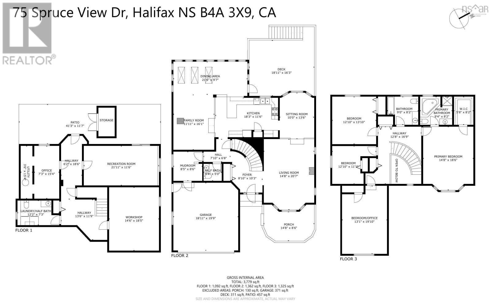 75 Spruce View Drive, Bedford, Nova Scotia  B4A 3X9 - Photo 50 - 202404188