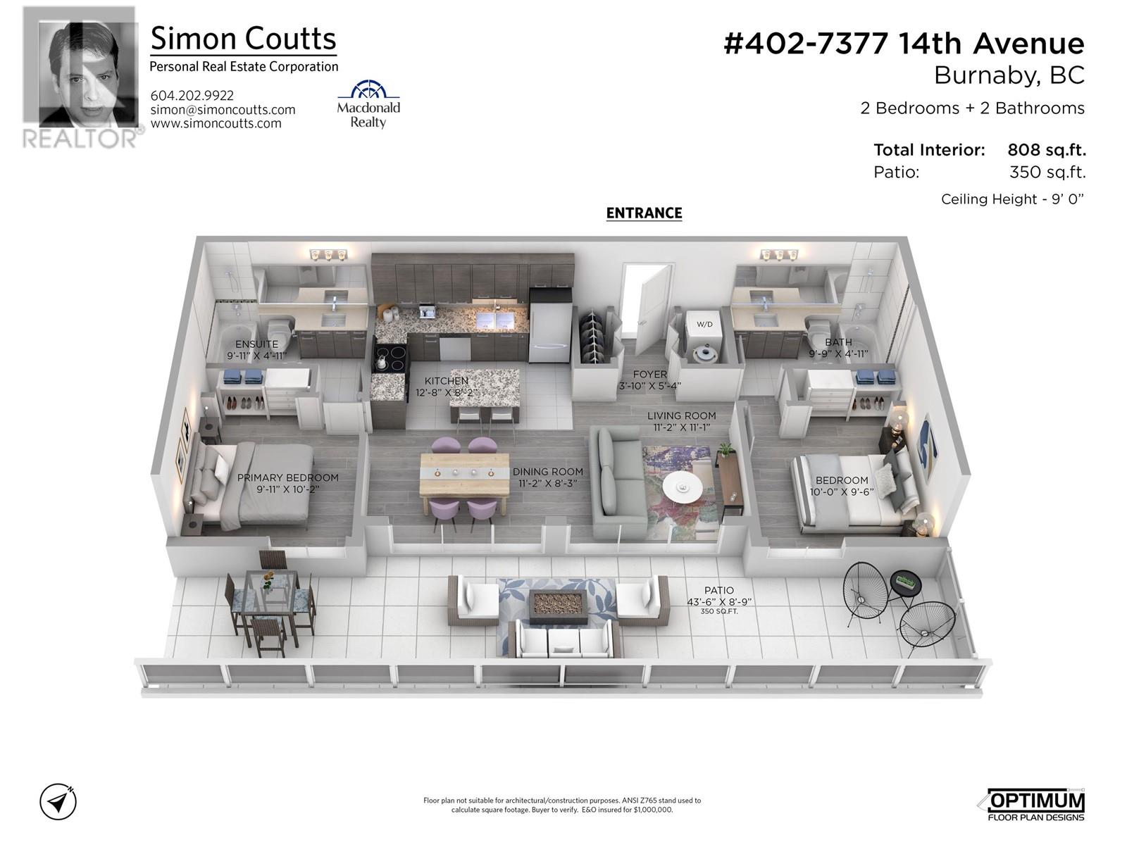 402 7377 14 Avenue, Burnaby, British Columbia  V3N 1Z7 - Photo 38 - R2859600