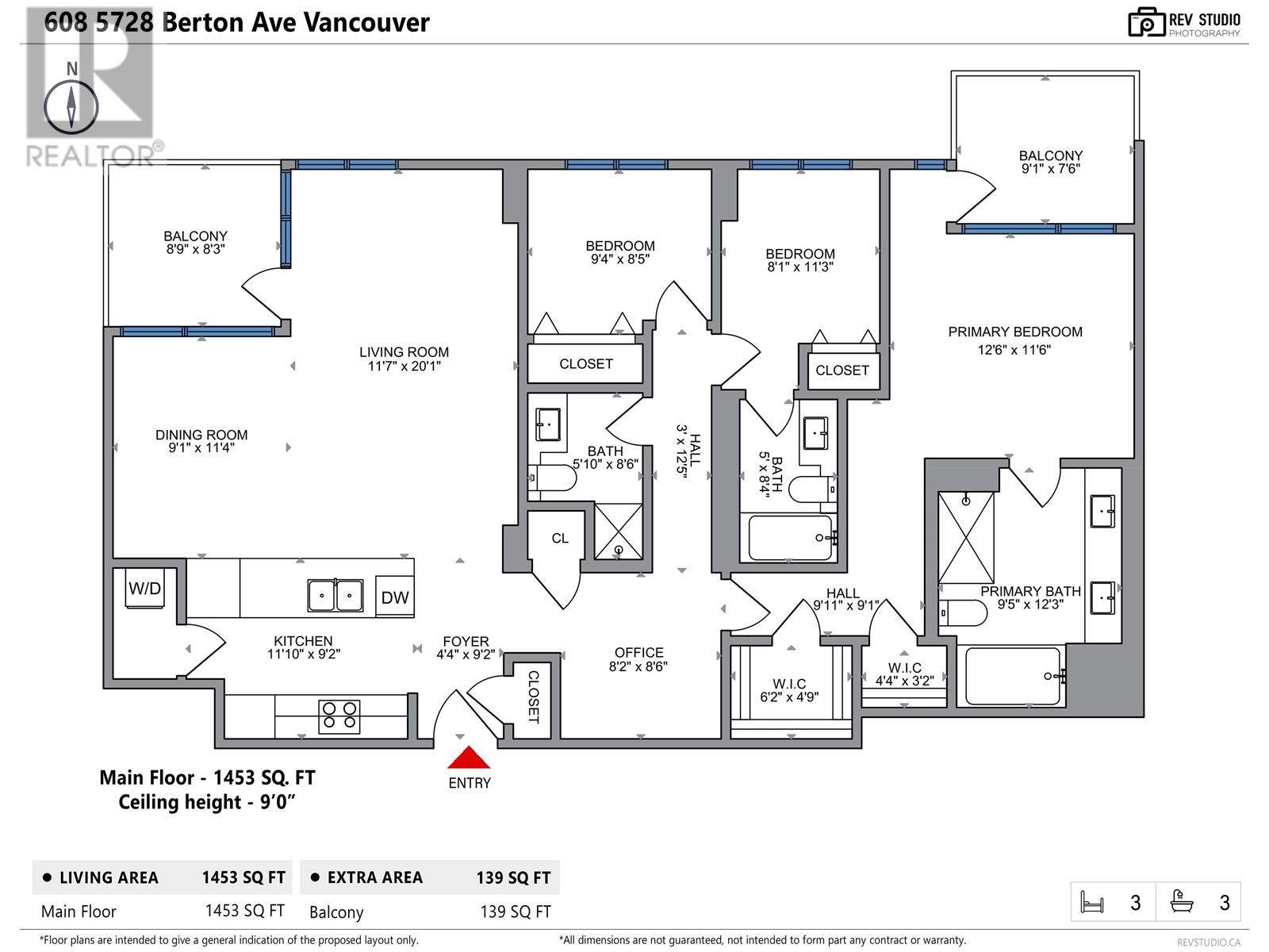608 5728 Berton Avenue, Vancouver, British Columbia  V6S 0E5 - Photo 2 - R2859649
