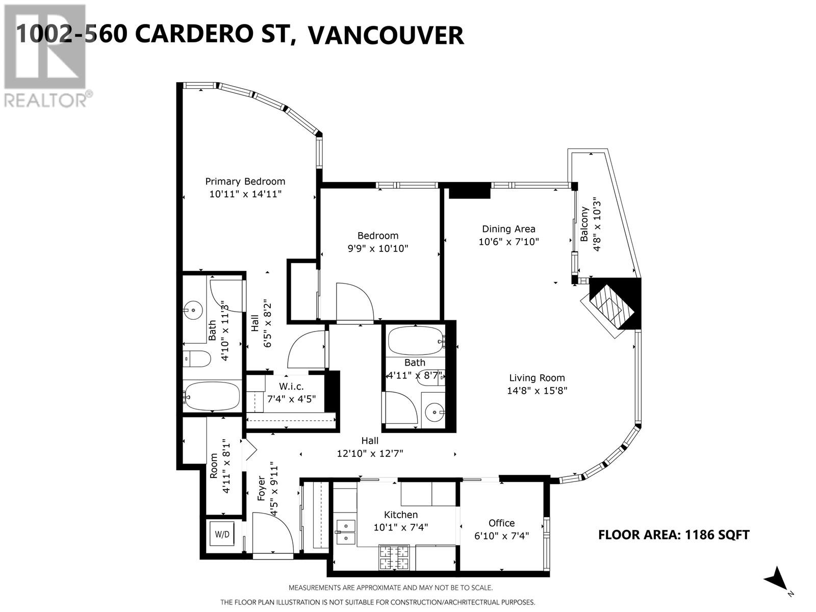 1002 560 Cardero Street, Vancouver, British Columbia  V6G 3E9 - Photo 24 - R2859861