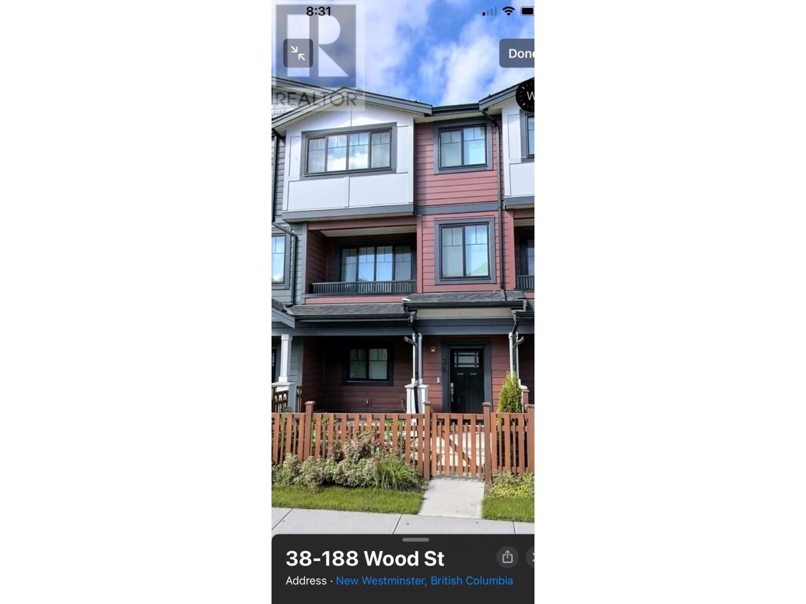 38 188 Wood Street, New Westminster, British Columbia  V3M 0H6 - Photo 1 - R2860034