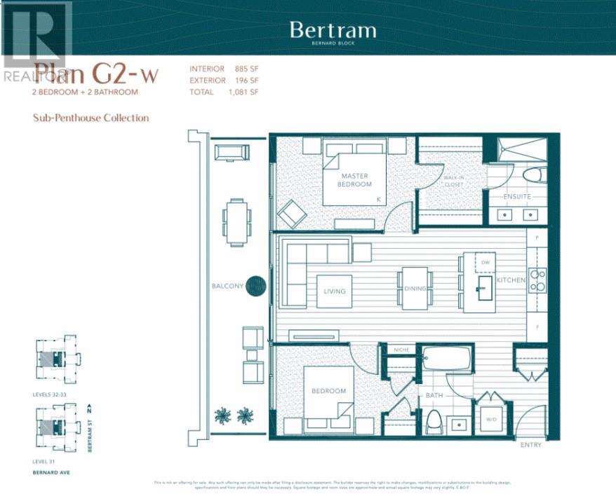 1488 Bertram Street Unit# 3301 