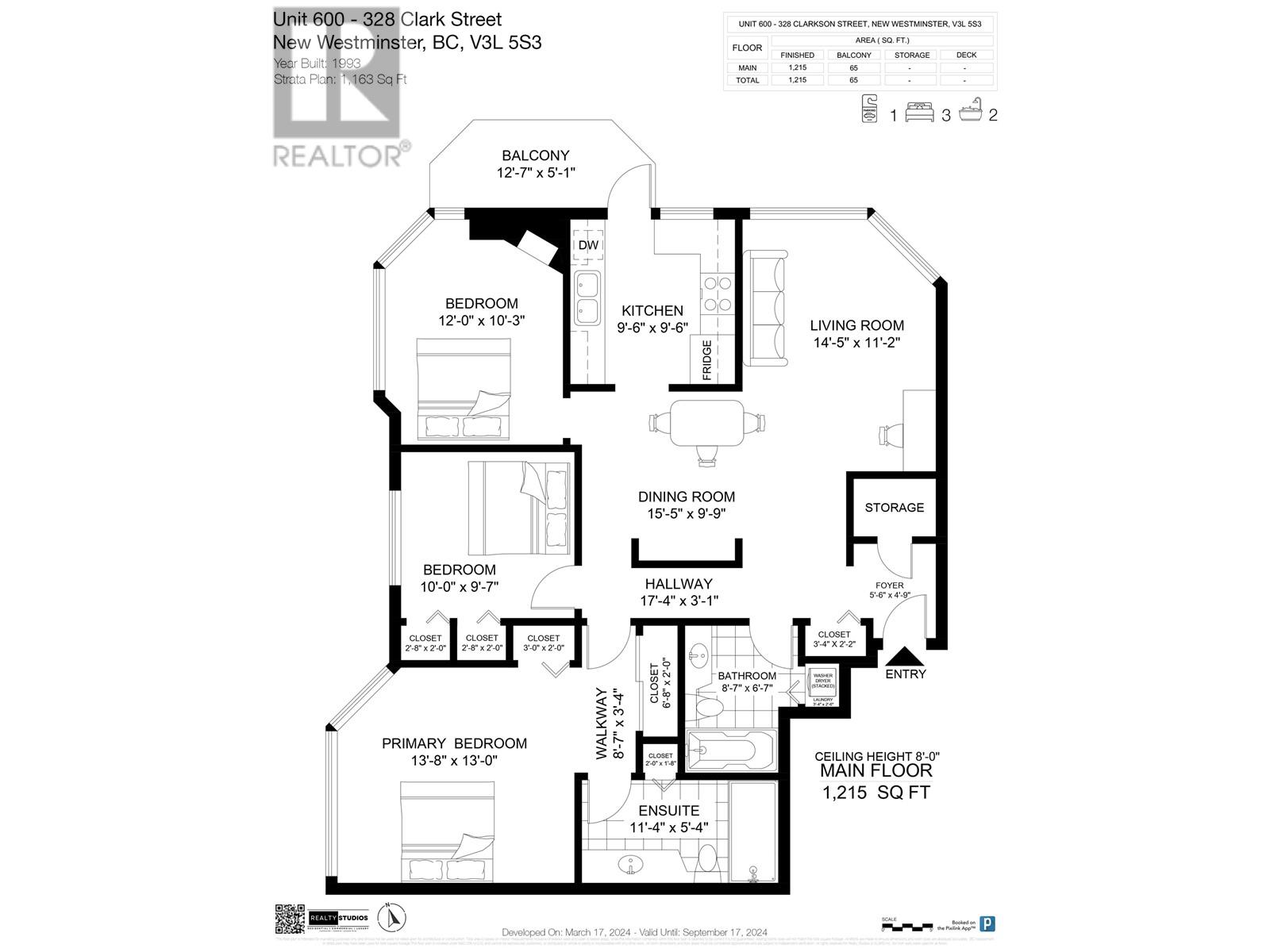 600 328 Clarkson Street, New Westminster, British Columbia  V3L 5S3 - Photo 1 - R2860722