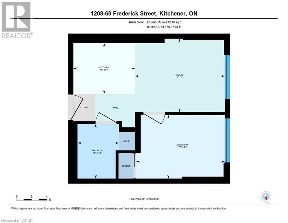 60 Frederick St Street Unit# 1208, Kitchener, Ontario  N2H 0C7 - Photo 25 - 40556716
