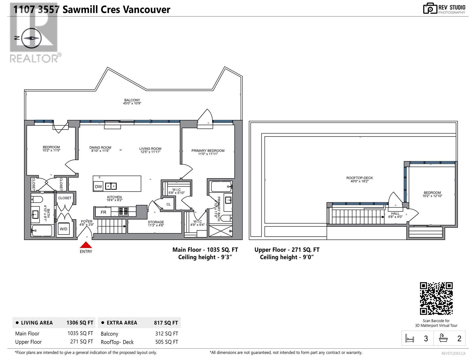 1107 3557 Sawmill Crescent, Vancouver, British Columbia  V5S 0E2 - Photo 39 - R2862597