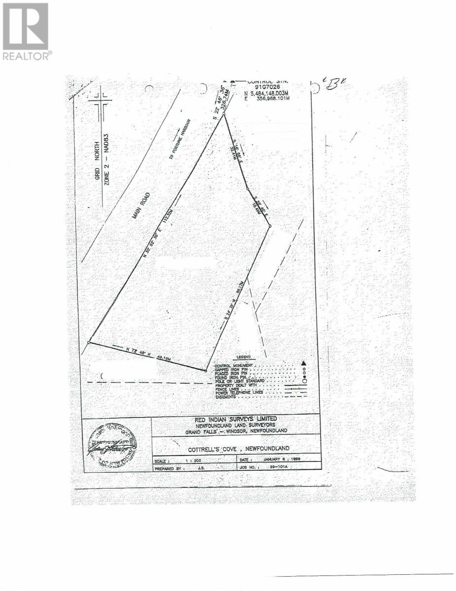 50 Main Street, Cottrell's Cove, A0H1L0, ,Vacant land,For sale,Main,1268959