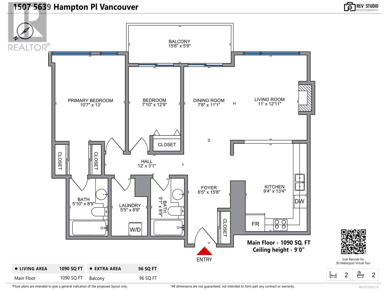 1507 5639 Hampton Place, Vancouver, British Columbia  V6T 2H6 - Photo 25 - R2863188