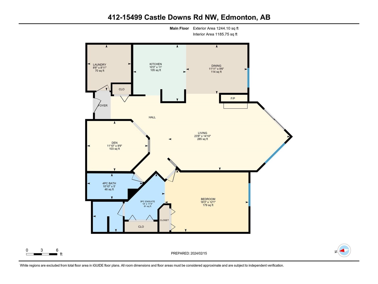 #412 15499 Castle Downs Rd Nw, Edmonton, Alberta  T5X 5Y3 - Photo 32 - E4379035