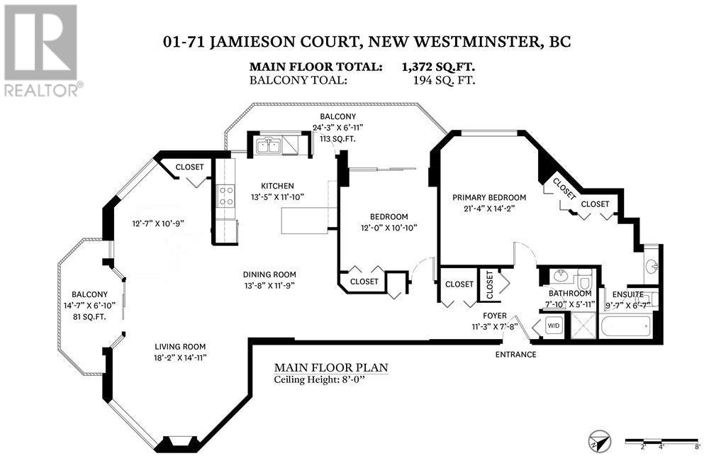1401 71 Jamieson Court, New Westminster, British Columbia  V3L 5R4 - Photo 25 - R2863429