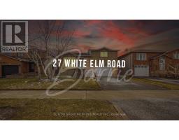 27 WHITE ELM ROAD, barrie, Ontario
