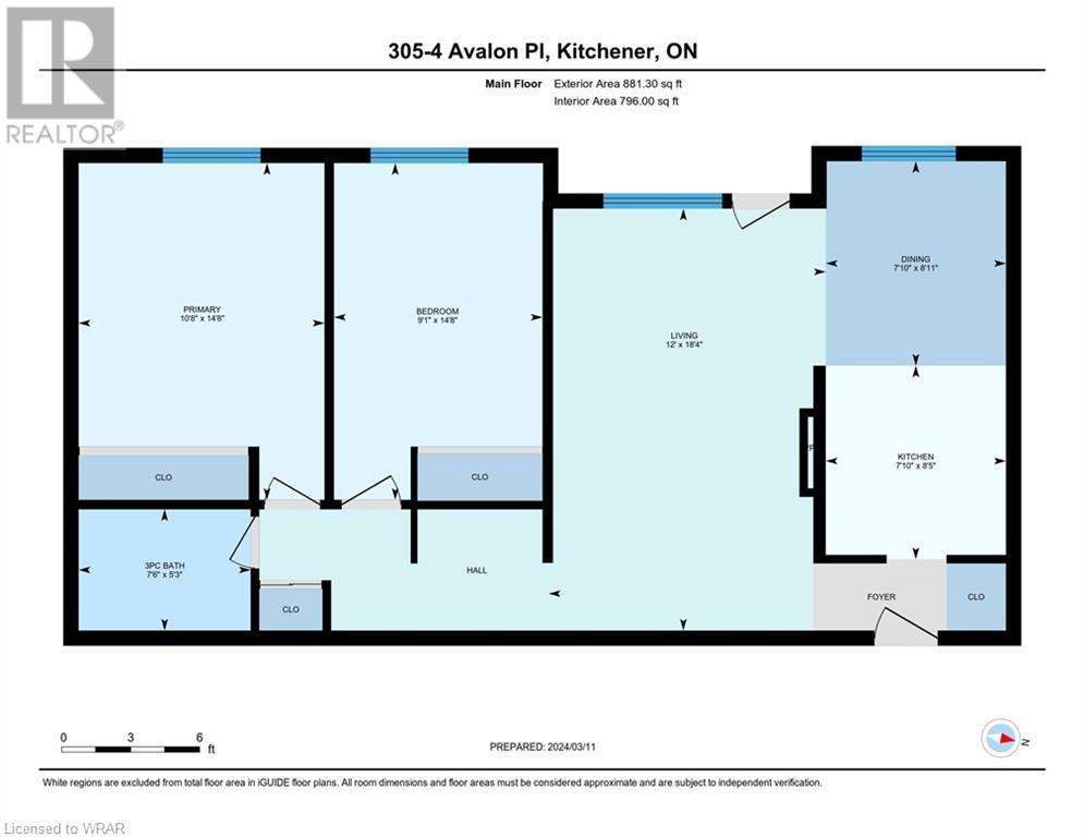 4 Avalon Place Unit# 305, Kitchener, Ontario  N2M 4N6 - Photo 24 - 40564517