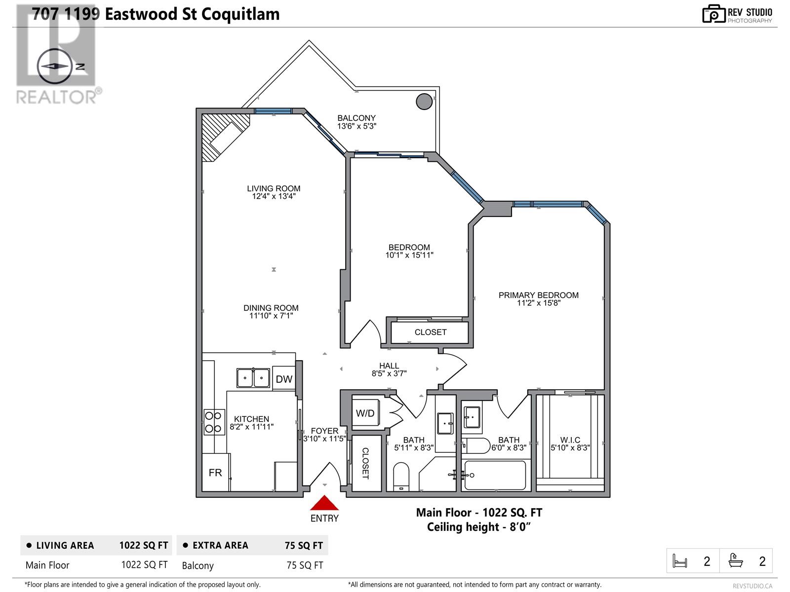 707 1199 Eastwood Street, Coquitlam, British Columbia  V3B 7W7 - Photo 14 - R2864744