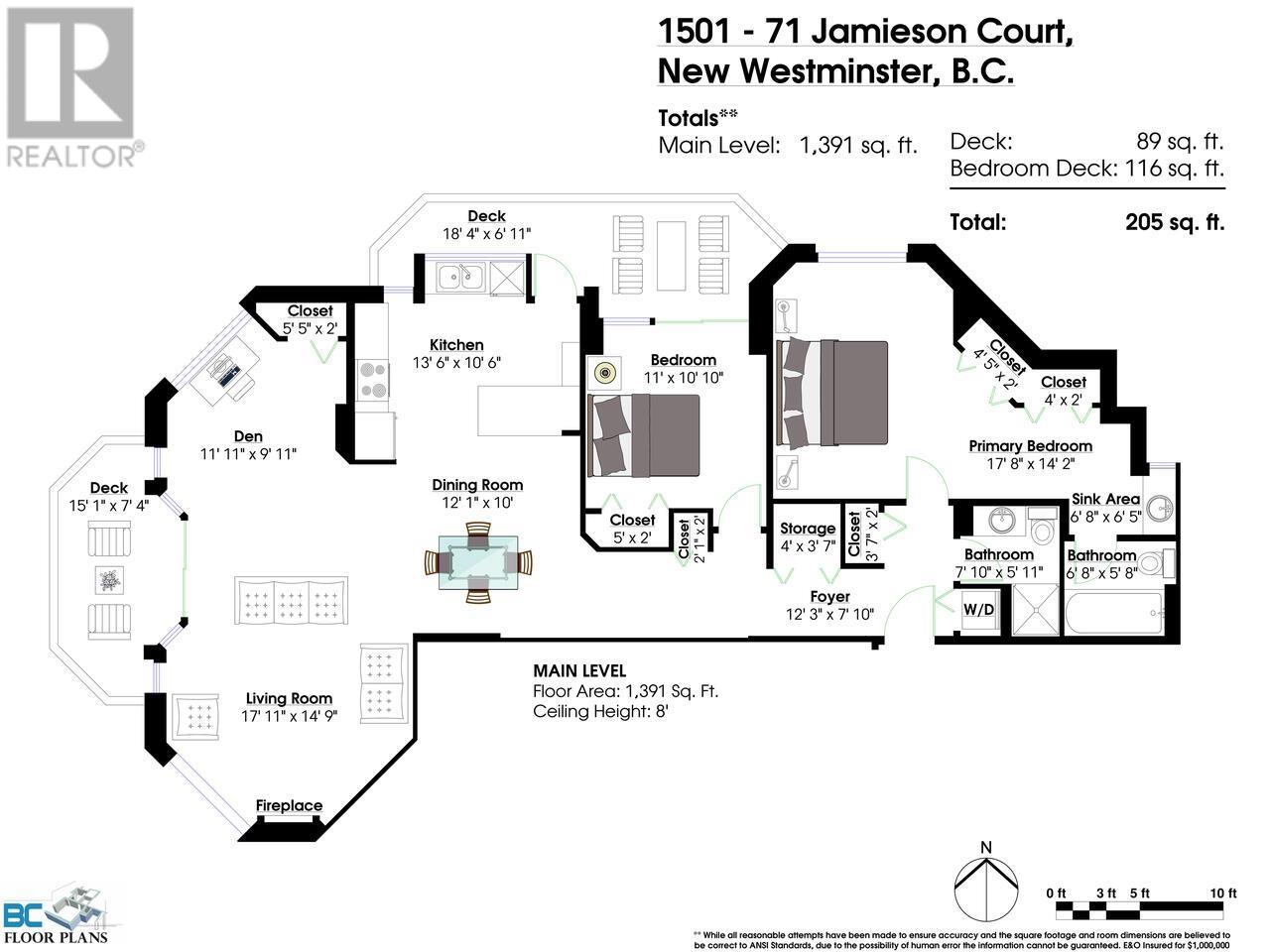 1501 71 Jamieson Court, New Westminster, British Columbia  V3L 5R4 - Photo 20 - R2864835