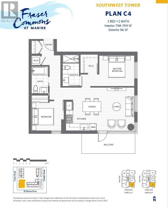602 8188 Fraser Street, Vancouver, British Columbia  V5X 0J8 - Photo 5 - R2865426
