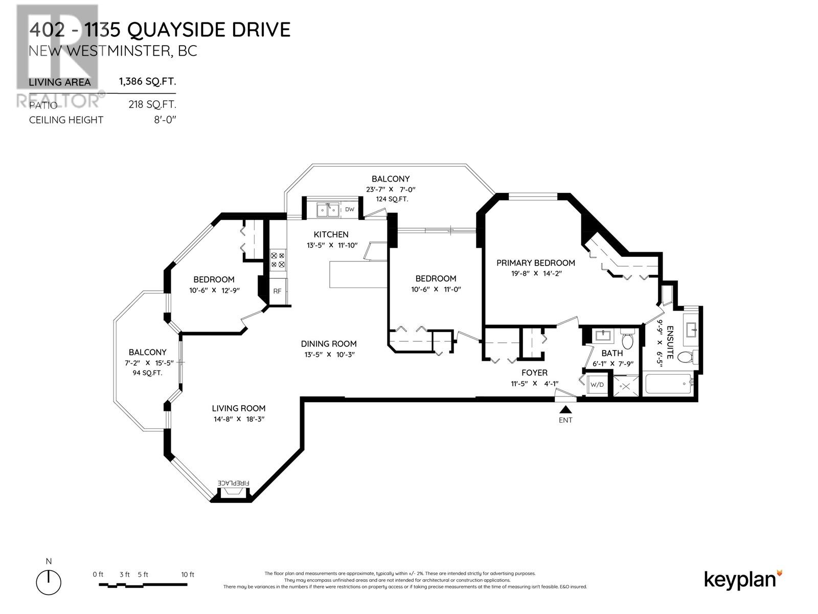 402 1135 Quayside Drive, New Westminster, British Columbia  V3M 6J4 - Photo 2 - R2865045