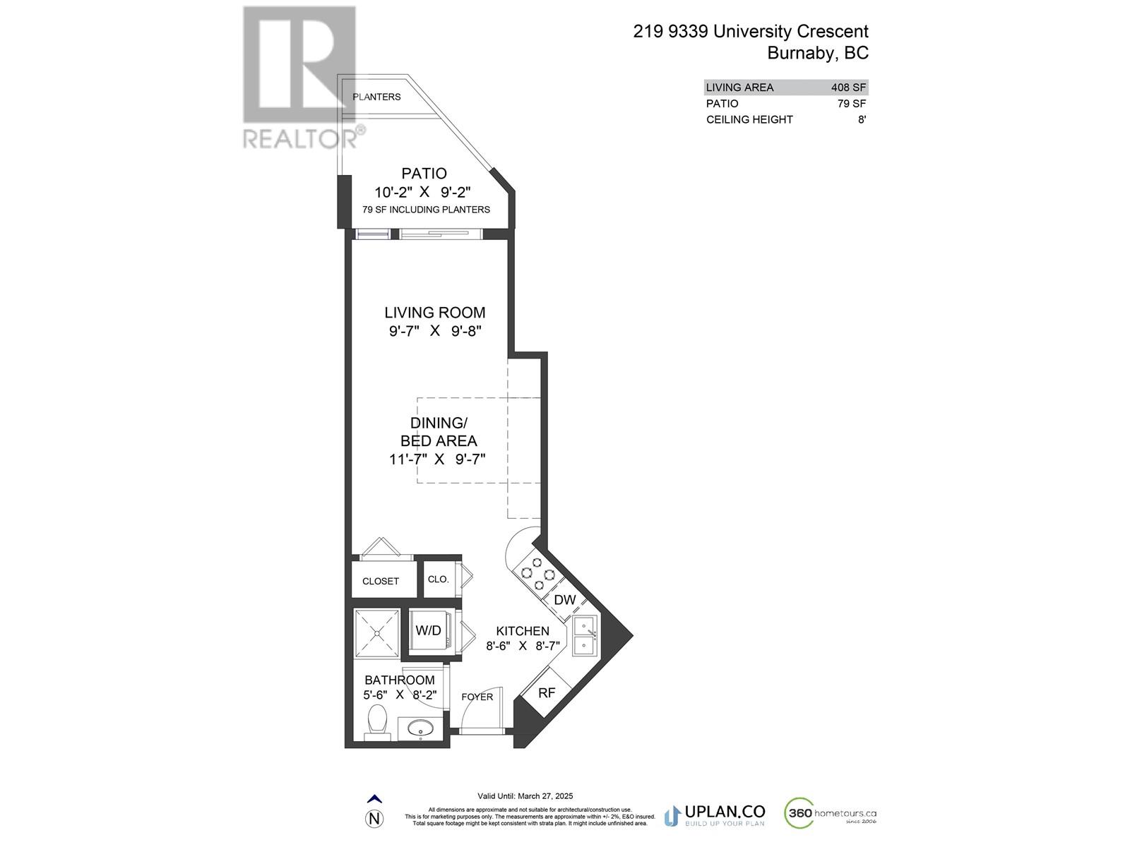 219 9339 University Crescent, Burnaby, British Columbia  V5A 4Y1 - Photo 16 - R2864560