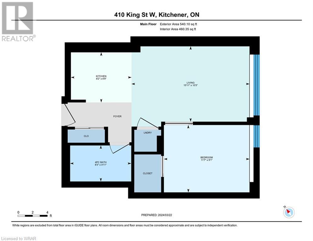 410 King Street W Unit# 411, Kitchener, Ontario  N2E 1C3 - Photo 14 - 40556597