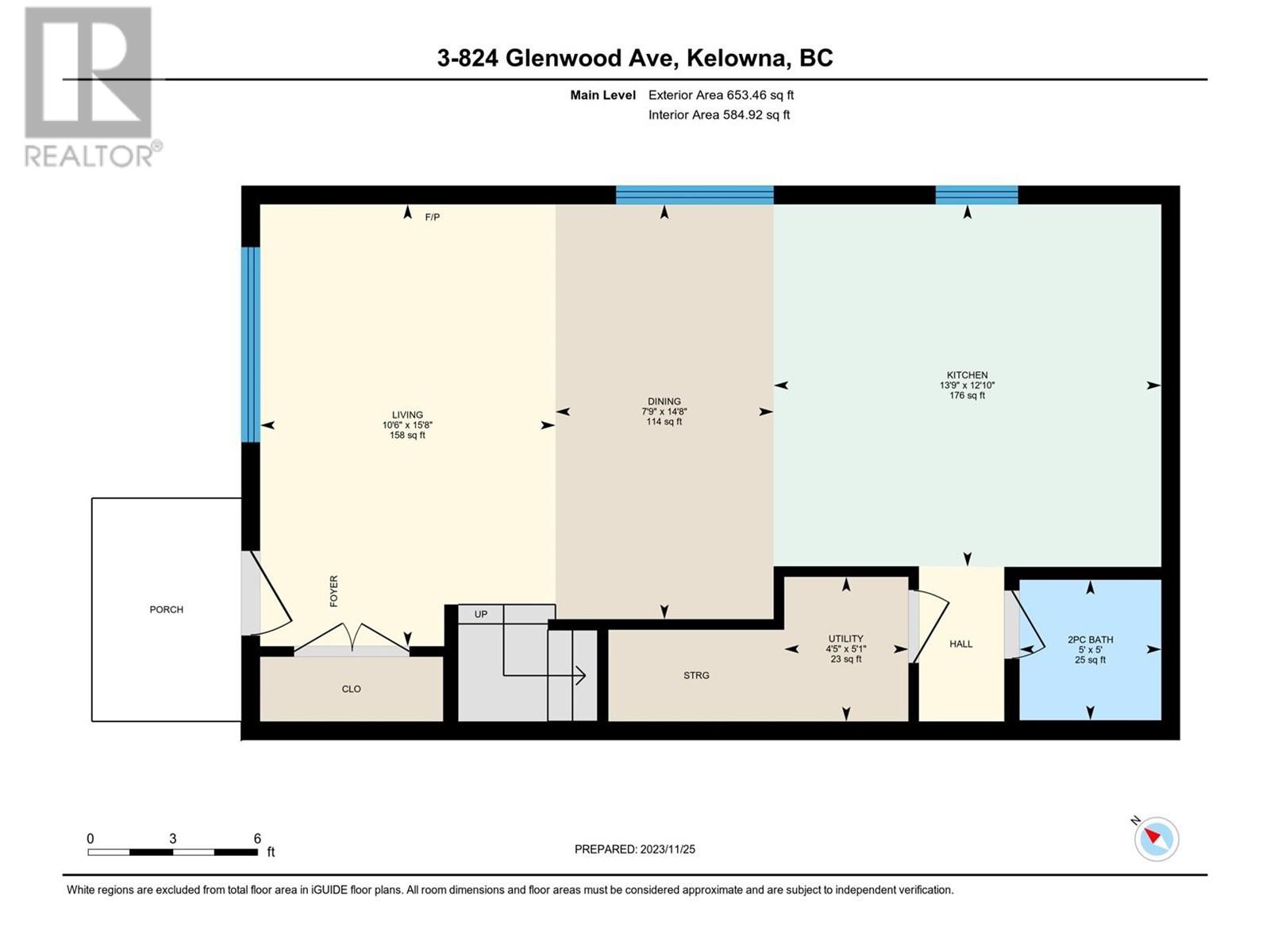 824 Glenwood Avenue Unit# 3, Kelowna, BC V1Y5M5