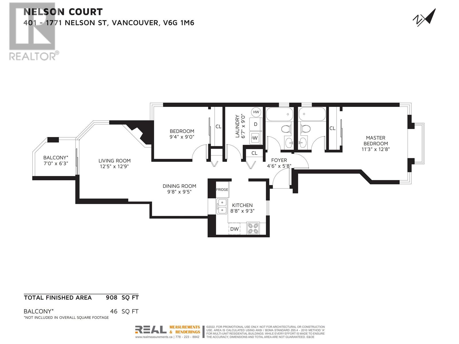 401 1771 Nelson Street, Vancouver, British Columbia  V6G 1M6 - Photo 12 - R2866579