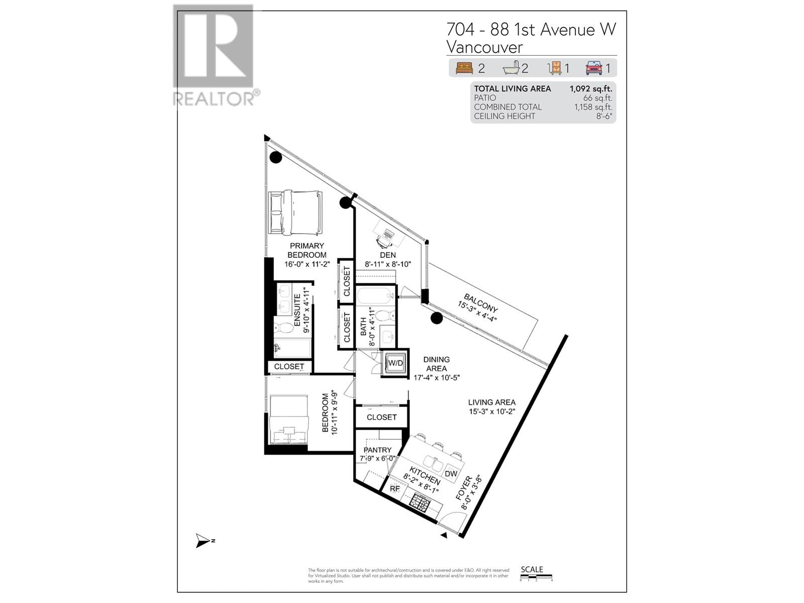 704 88 W 1st Avenue, Vancouver, British Columbia  V5Y 0K2 - Photo 28 - R2866595