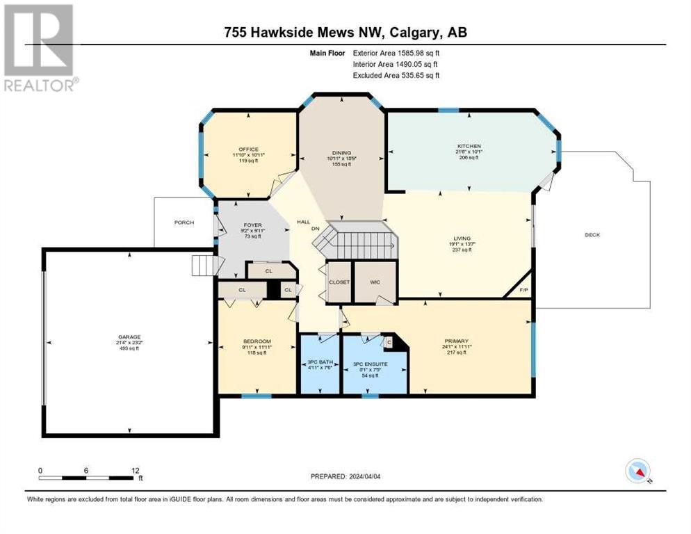 755 Hawkside Mews Nw, Calgary, Alberta  T3G 3S2 - Photo 49 - A2118469