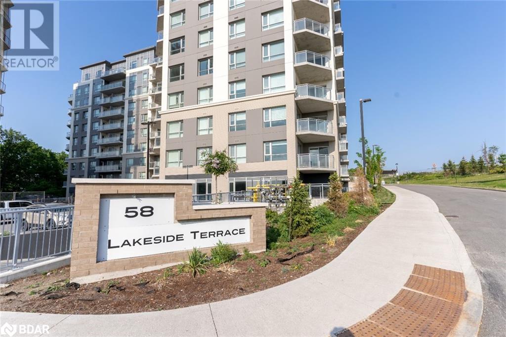 58 Lakeside Terrace Unit# 306, Barrie, Ontario  L4M 0L5 - Photo 1 - 40565423