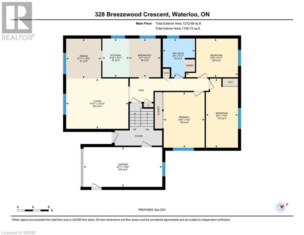 328 Breezewood Crescent Unit# Upper, Waterloo, Ontario  N2L 5K5 - Photo 32 - 40567869