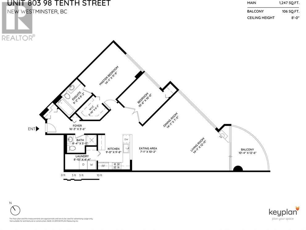 803 98 Tenth Street, New Westminster, British Columbia  V3M 6L8 - Photo 2 - R2867431
