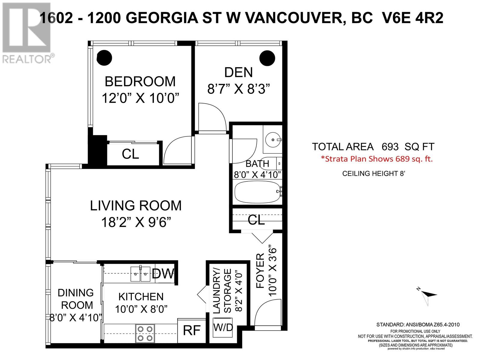 1602 1200 W Georgia Street, Vancouver, British Columbia  V6E 4R2 - Photo 25 - R2867745