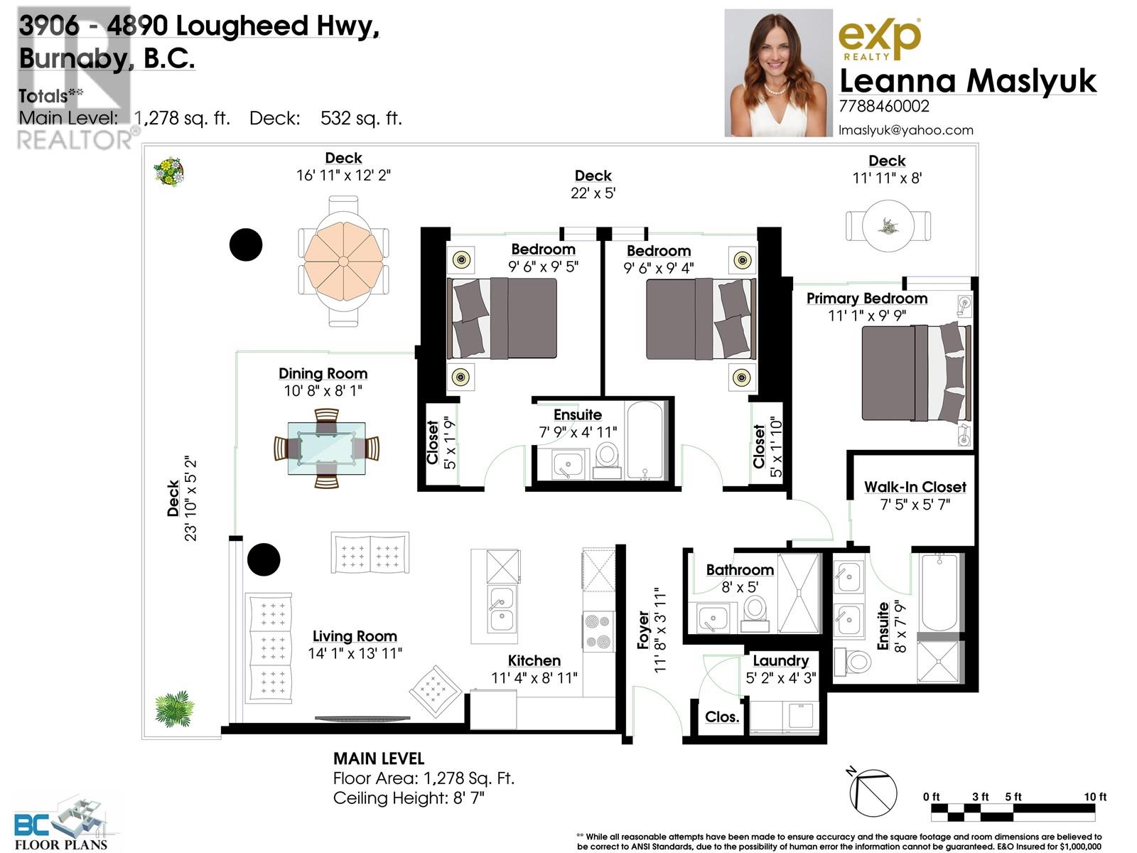 3906 4890 Lougheed Highway, Burnaby, British Columbia  V5C 0N2 - Photo 3 - R2867541