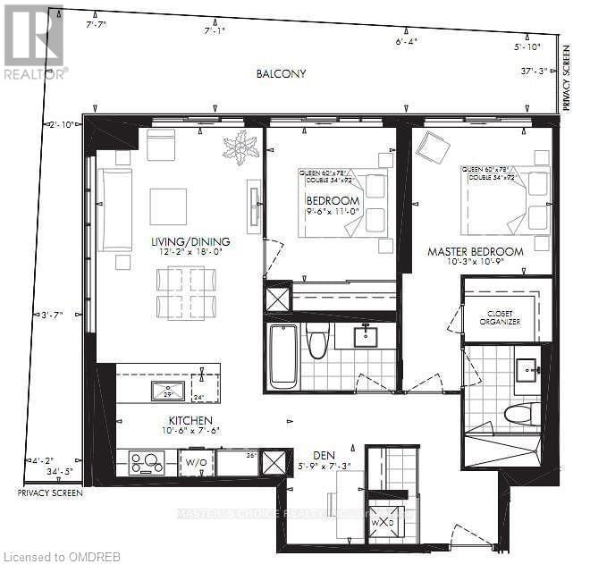 56 Annie Craig Drive Drive Unit# 3203, Toronto, Ontario  M8V 0C8 - Photo 31 - 40567755