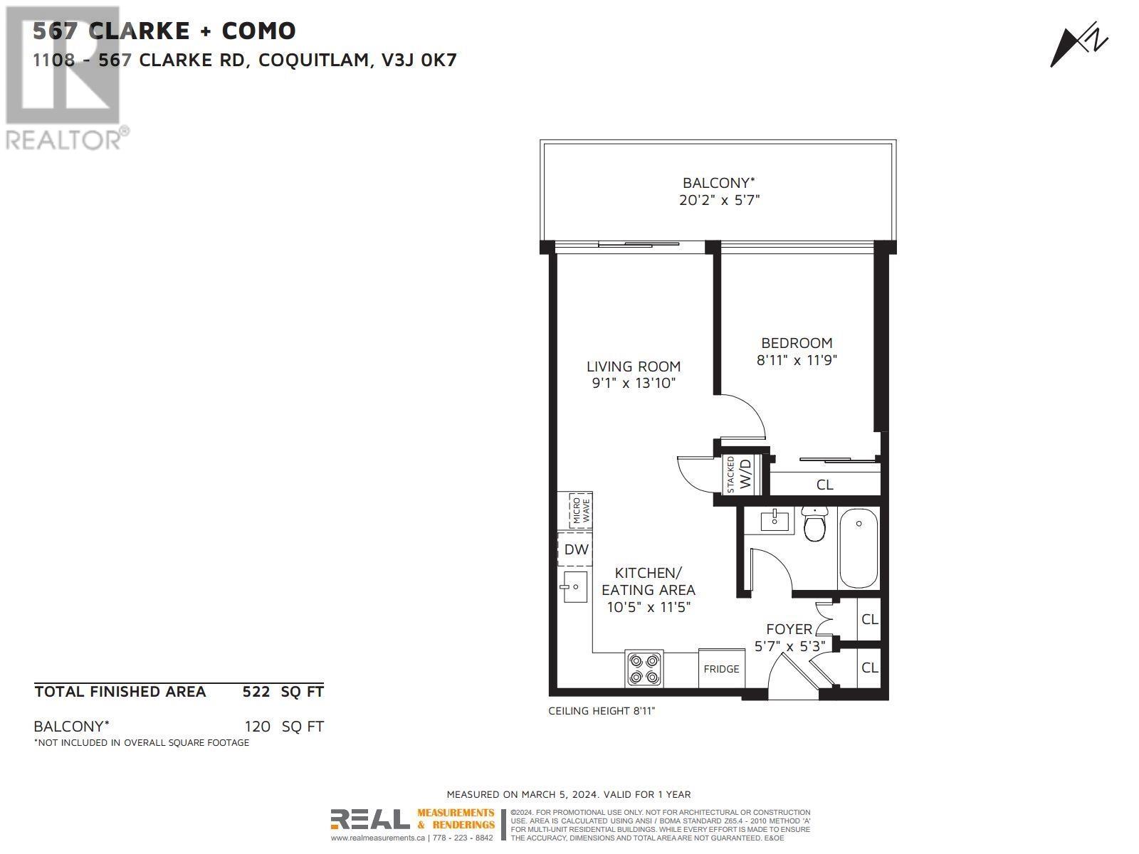 1108 567 Clarke Road, Coquitlam, British Columbia  V3J 0K7 - Photo 30 - R2868131