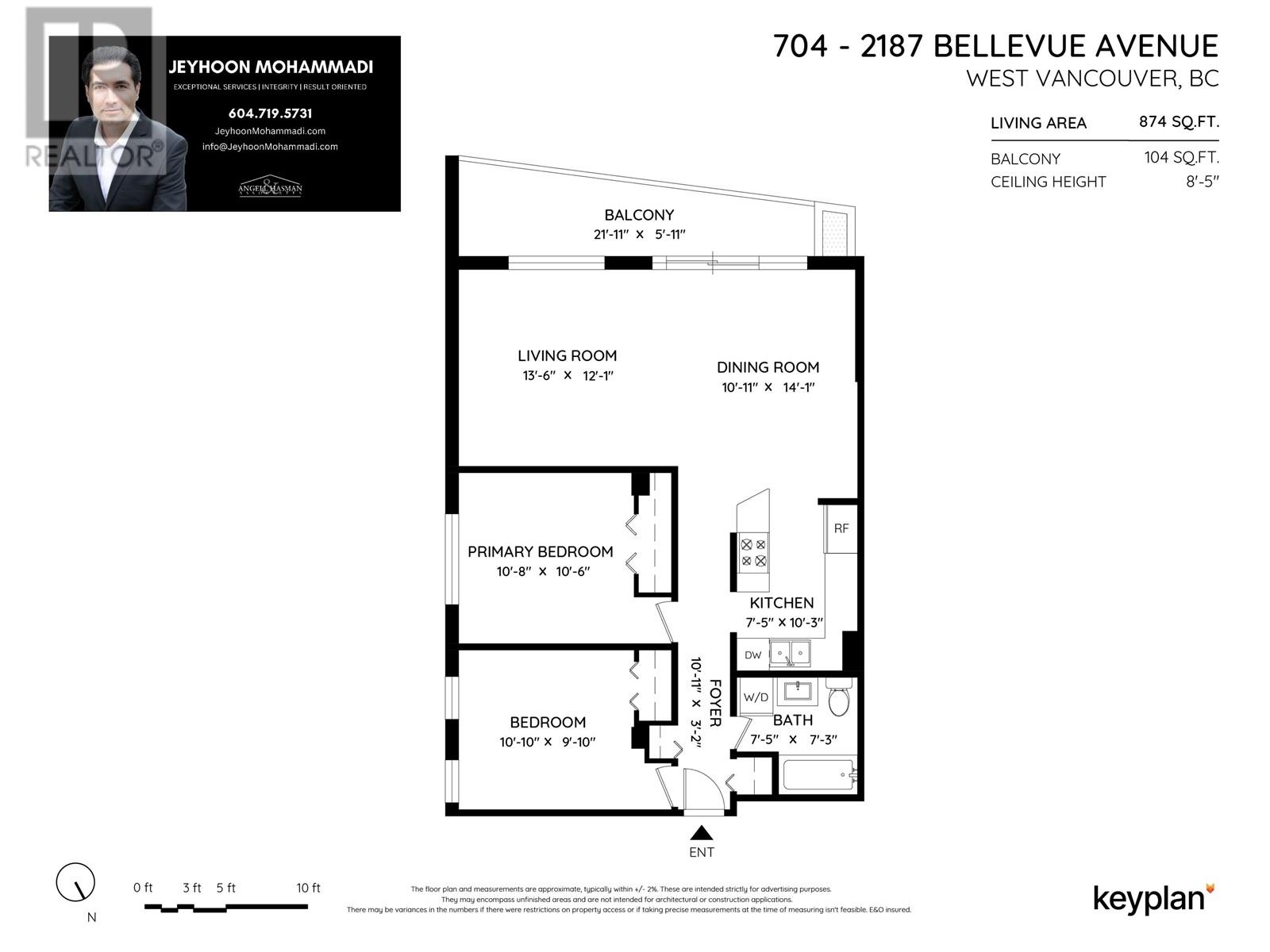 704 2187 Bellevue Avenue, West Vancouver, British Columbia  V7V 1C2 - Photo 22 - R2868367