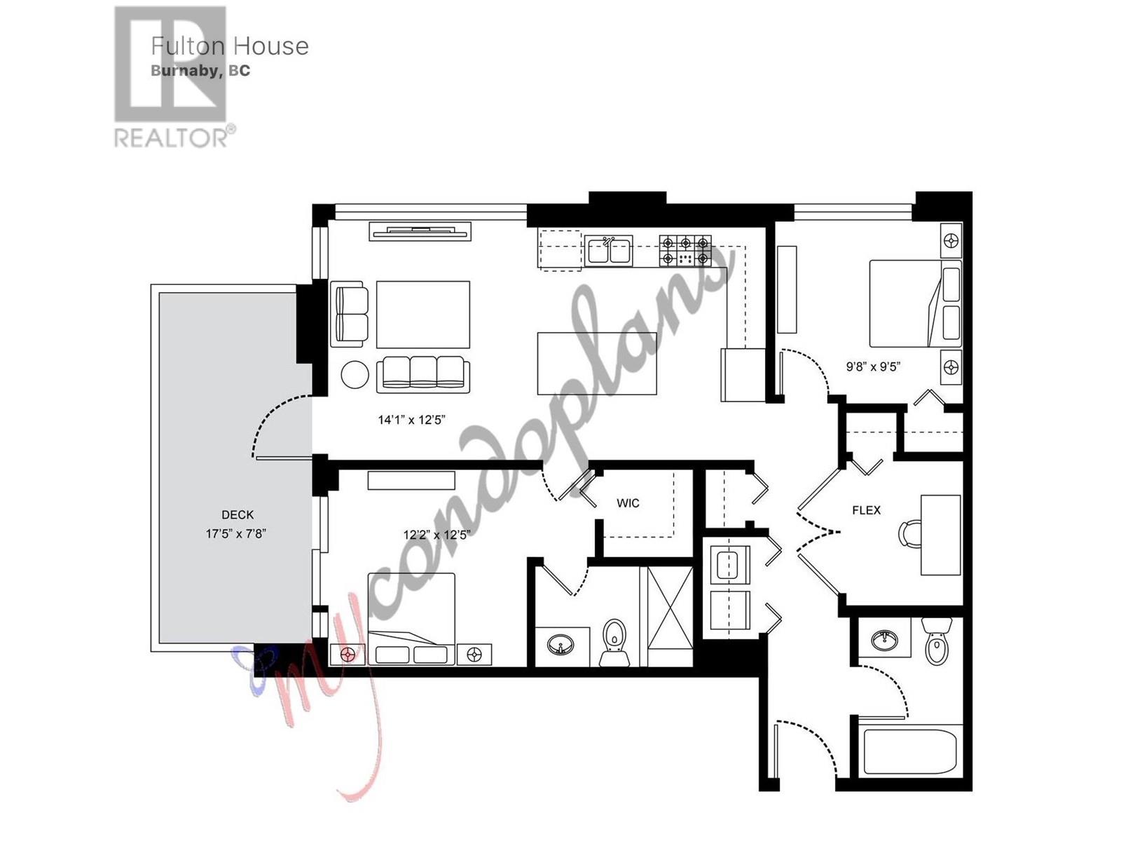 1708 2388 Madison Avenue, Burnaby, British Columbia  V5C 0K8 - Photo 20 - R2868506