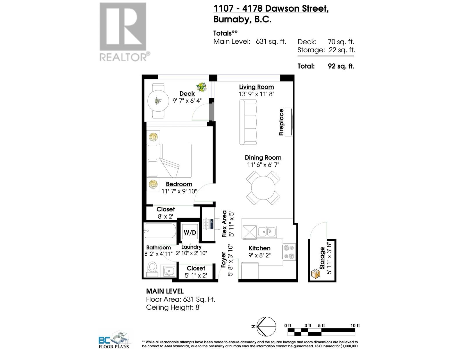 1107 4178 Dawson Street, Burnaby, British Columbia  V5C 0A1 - Photo 5 - R2868646