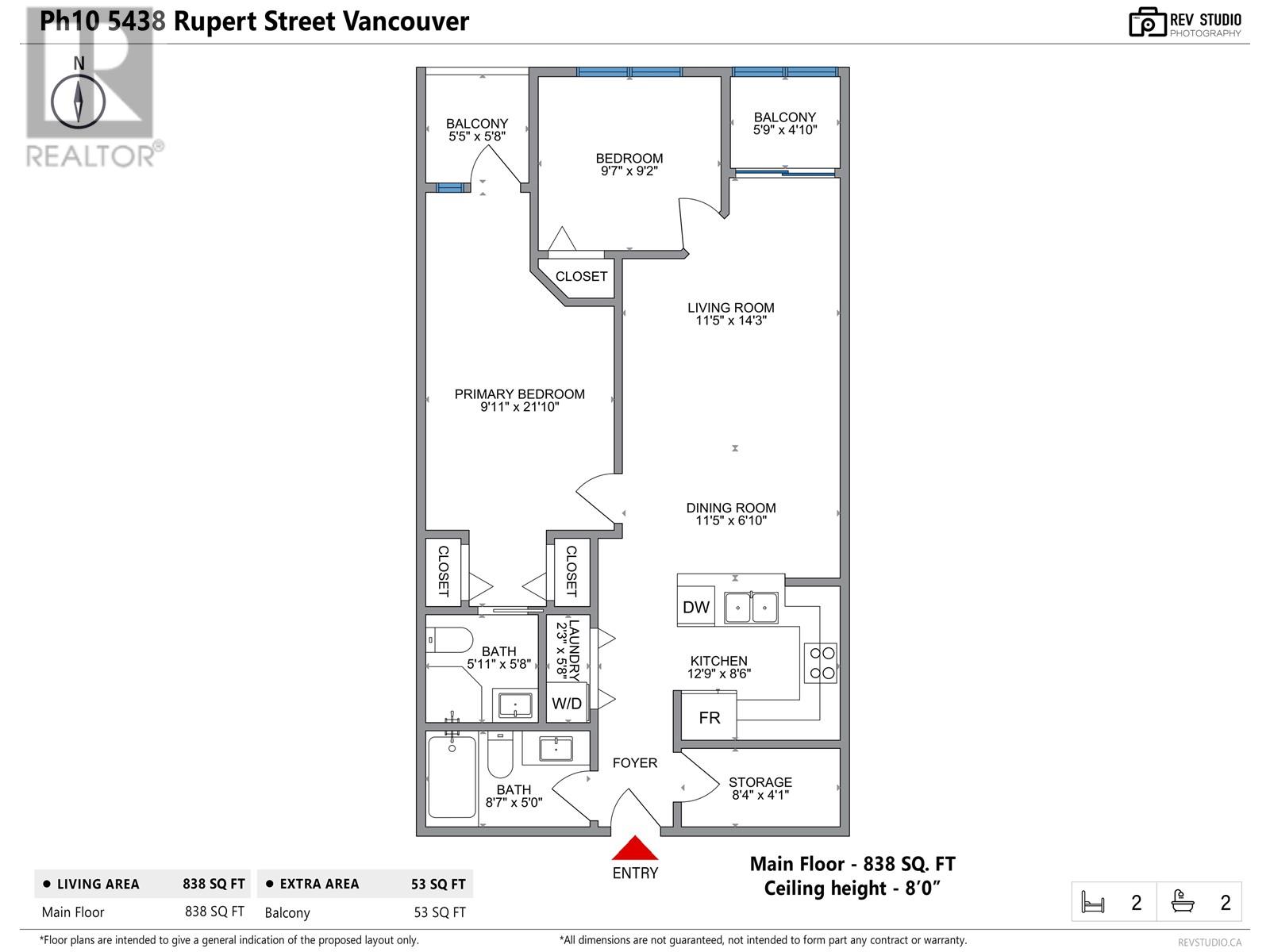 Ph10 5438 Rupert Street, Vancouver, British Columbia  V5R 2K3 - Photo 27 - R2868877