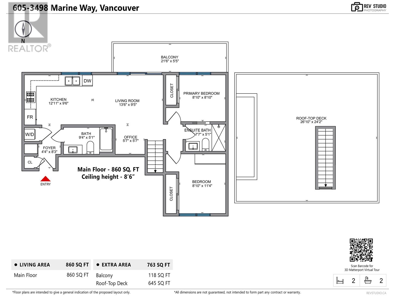605 3498 Marine Way, Vancouver, British Columbia  V5S 0H1 - Photo 36 - R2868434