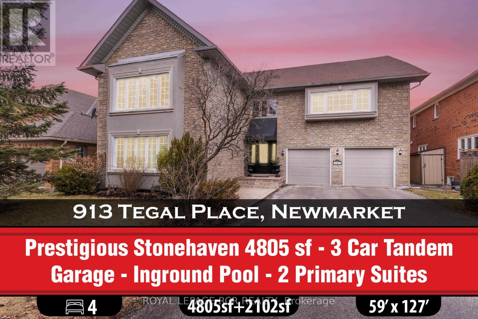 913 Tegal Place, Newmarket, Ontario  L3X 1L3 - Photo 1 - N8221630