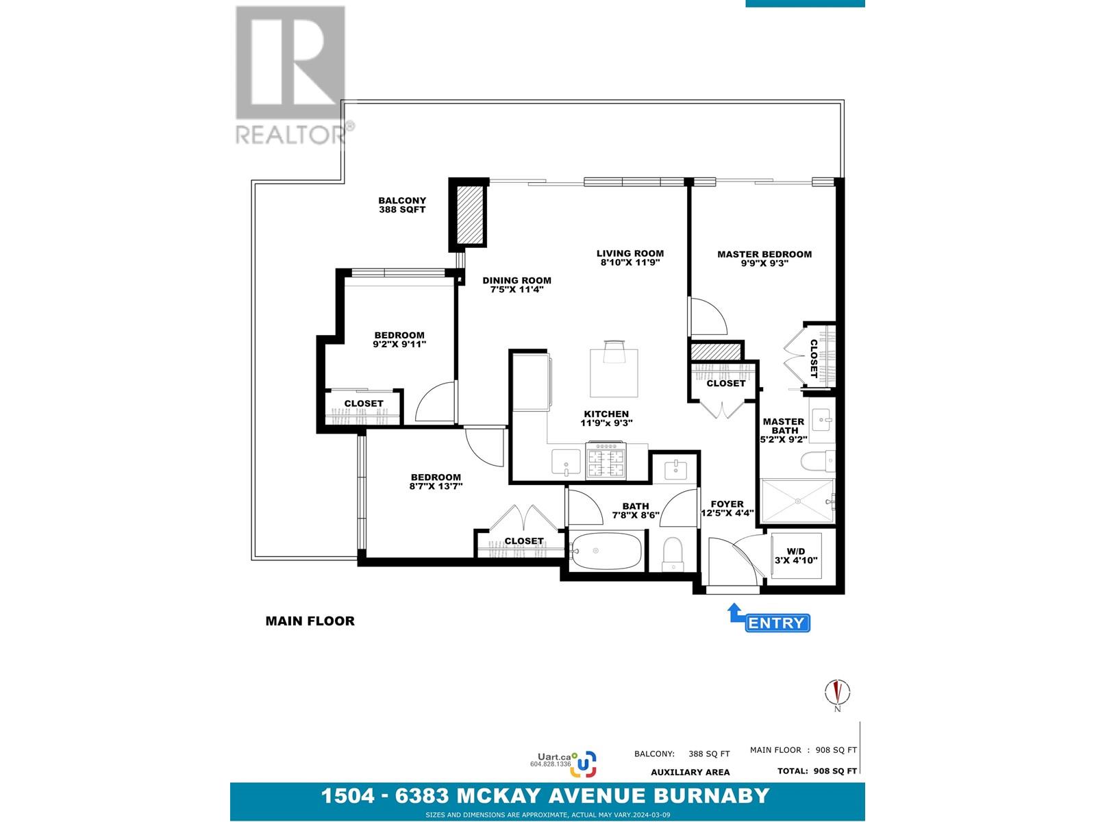 1504 6383 Mckay Avenue, Burnaby, British Columbia  V5H 0H8 - Photo 33 - R2869209