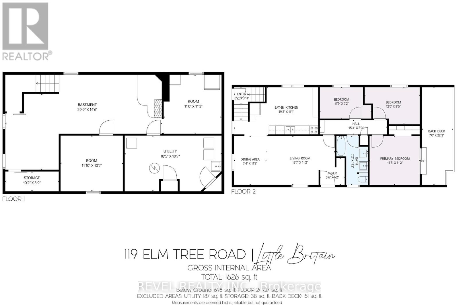 119 Elm Tree Road, Kawartha Lakes, 4 Bedrooms Bedrooms, ,1 BathroomBathrooms,Single Family,For Sale,Elm Tree,X8220714