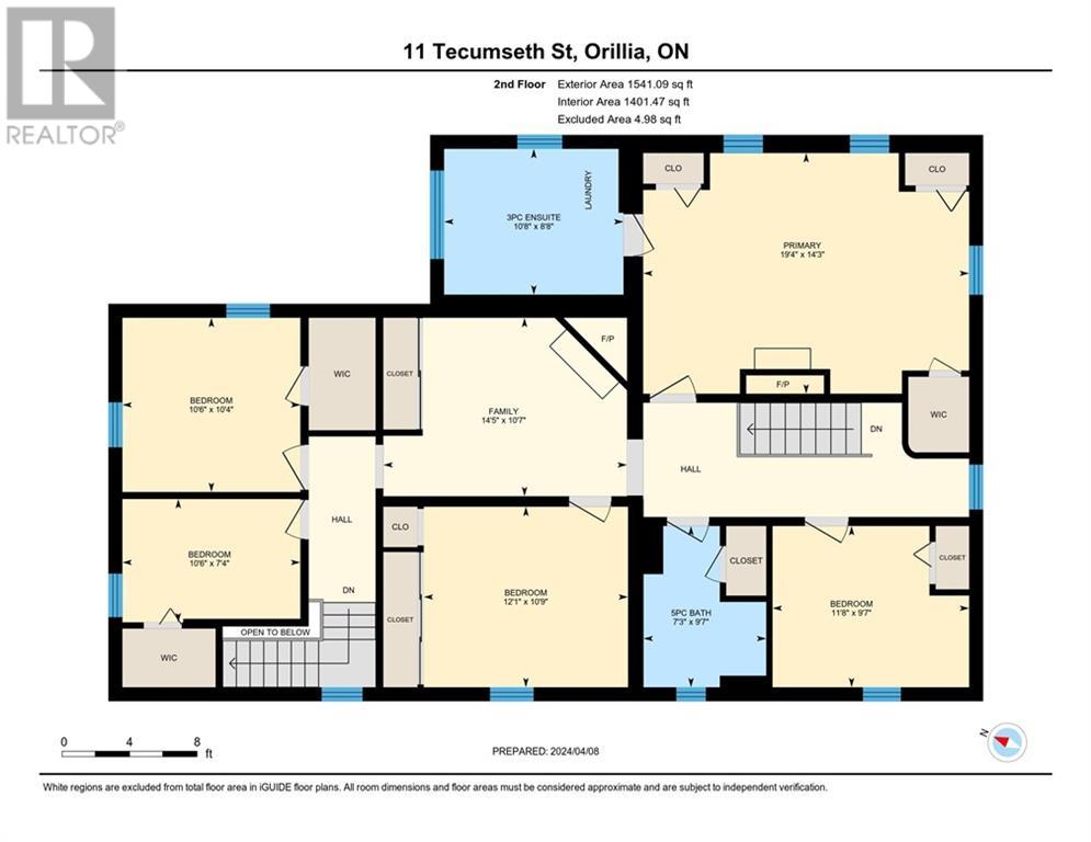 11 TECUMSETH Street, Orillia, 6 Bedrooms Bedrooms, ,4 BathroomsBathrooms,Single Family,For Sale,TECUMSETH,40567638