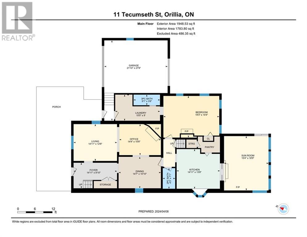 11 TECUMSETH Street, Orillia, 6 Bedrooms Bedrooms, ,4 BathroomsBathrooms,Single Family,For Sale,TECUMSETH,40567638