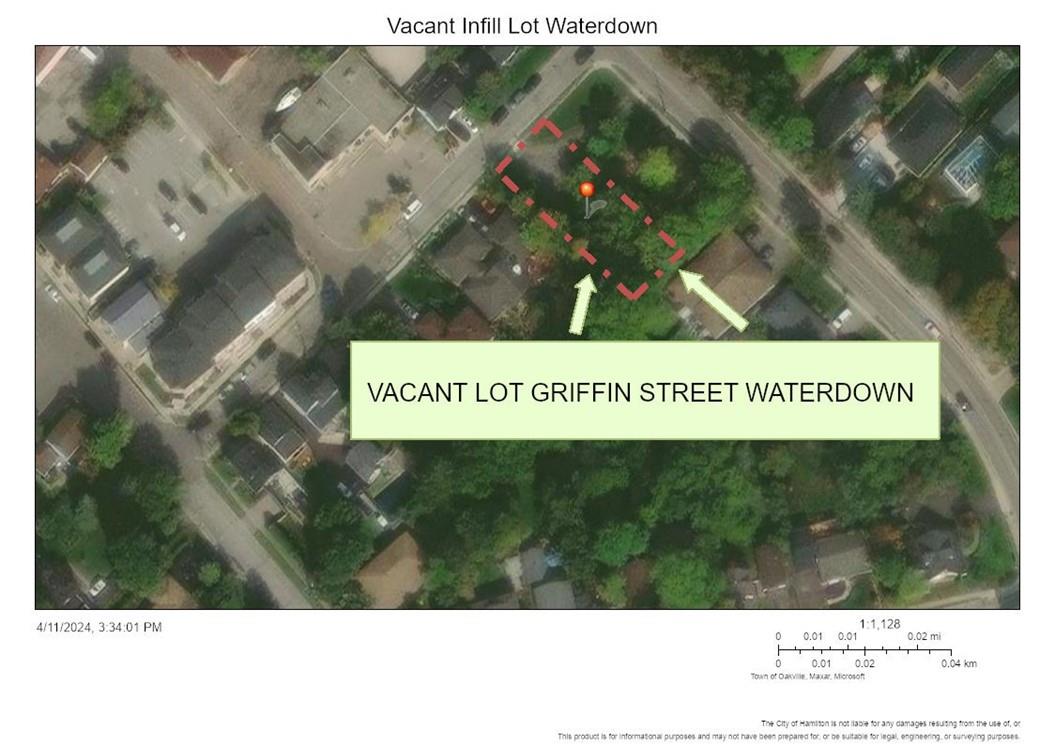 40-42 vacant land located at 40 42 Mill Street S, waterdown, Ontario